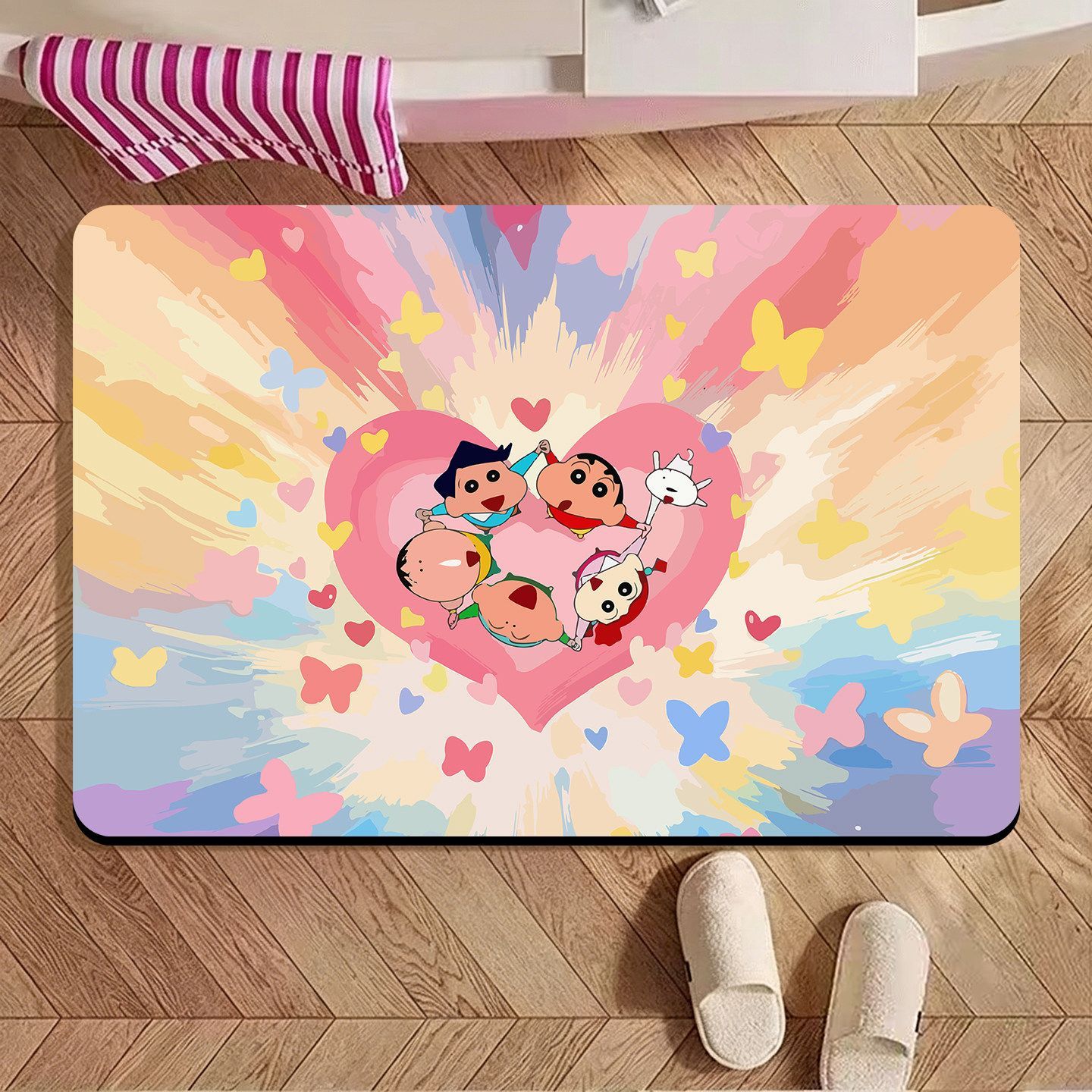 Crayon Shin‑chan Irregular Bat - Quick Dry Diatomite Bath Mat recension och pris