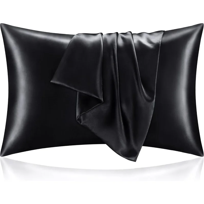 1/2pcs Multi-size Satin Pillow - Satin Silk Pillowcase Hair Skin recension och pris