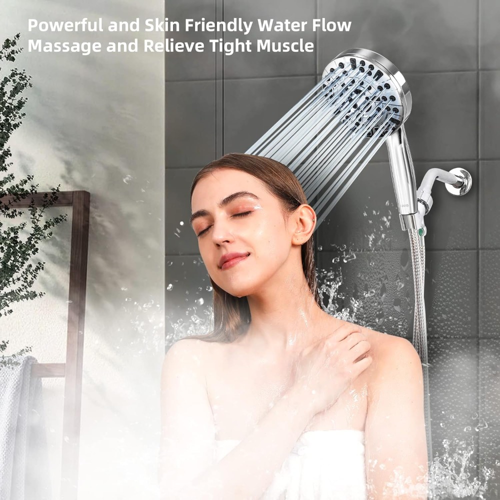 10-Function High Pressure Show - High Pressure Shower Head Handheld recension och pris