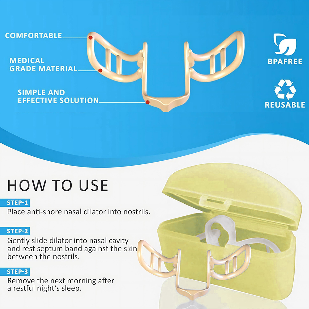 New Snore Stopper Nasal Dilato - Anti Snore Contour Pillow recension och pris