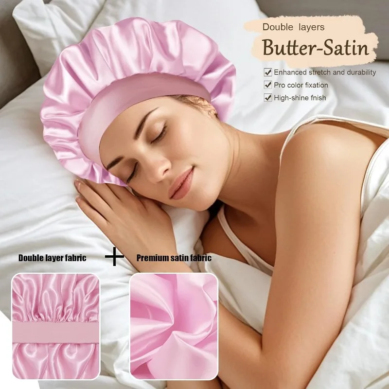 2PCs Silk Pillowcase & Satin B - Satin Silk Pillowcase Hair Skin recension och pris