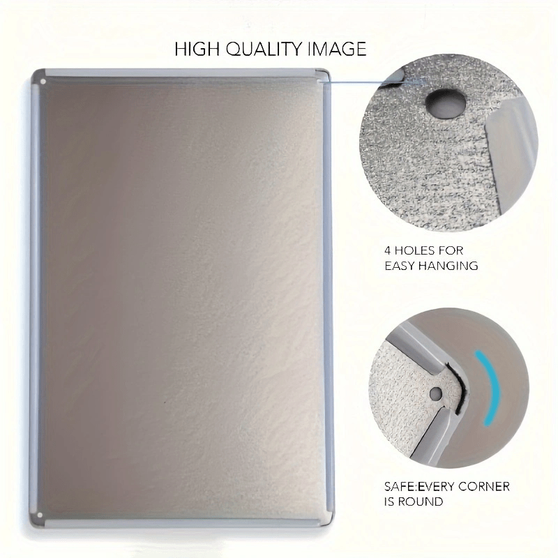 CIFBUY Vintage Aluminum Wall A - Home Decor recension och pris