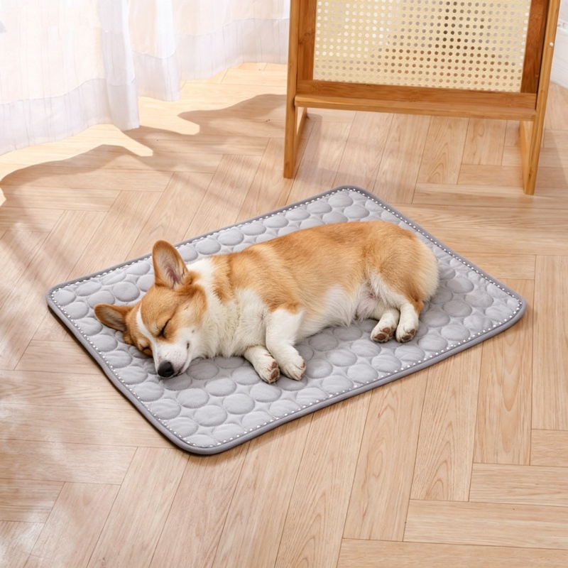 Pet Ice Mat Summer Cooling Mat - Cooling Blanket Hot Sleepers recension och pris