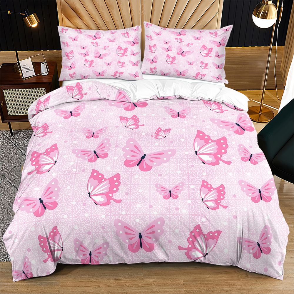 Butterfly Duvet Cover Set Aest - Aesthetic Floral Duvet Cover recension och pris