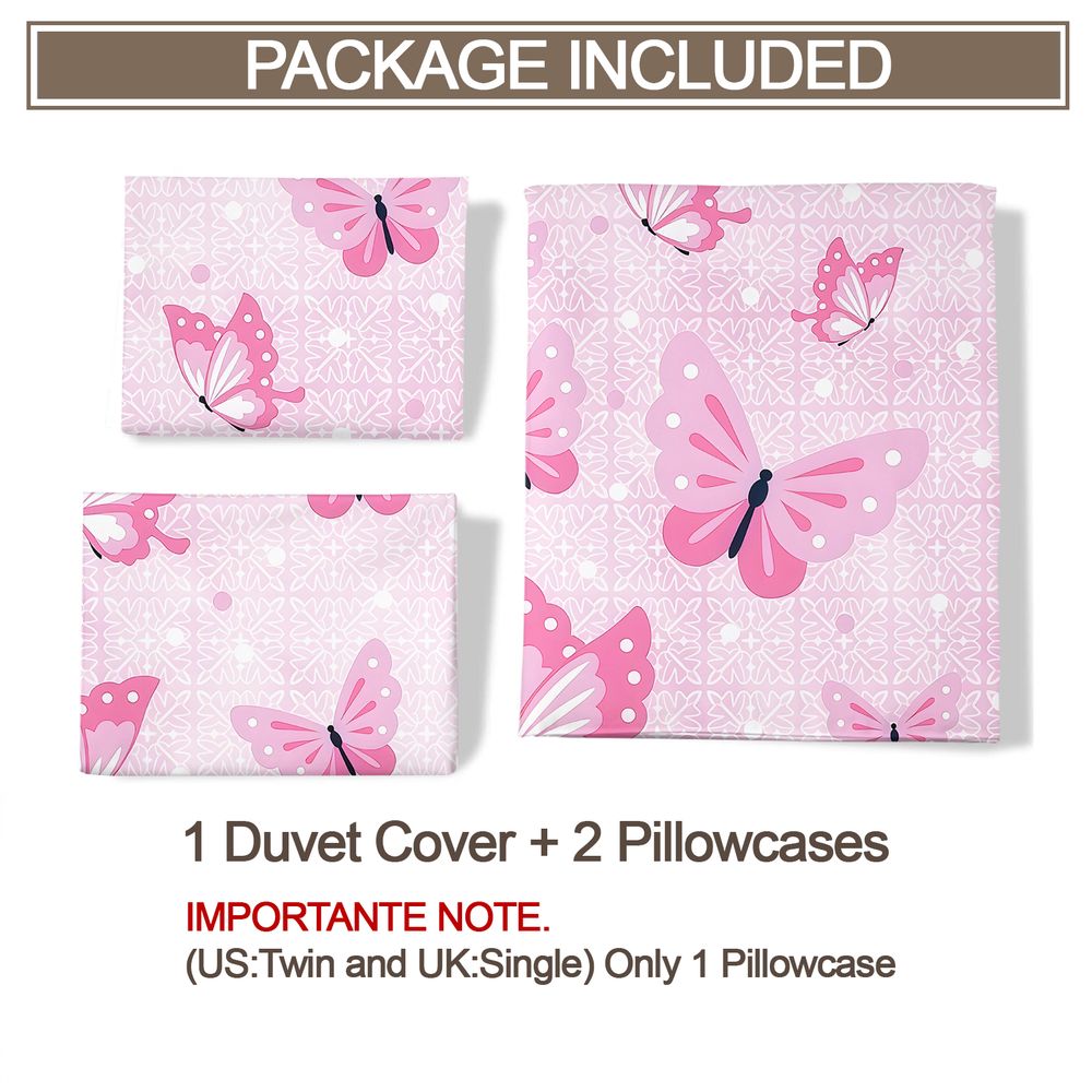 Butterfly Duvet Cover Set Aest - Aesthetic Floral Duvet Cover recension och pris