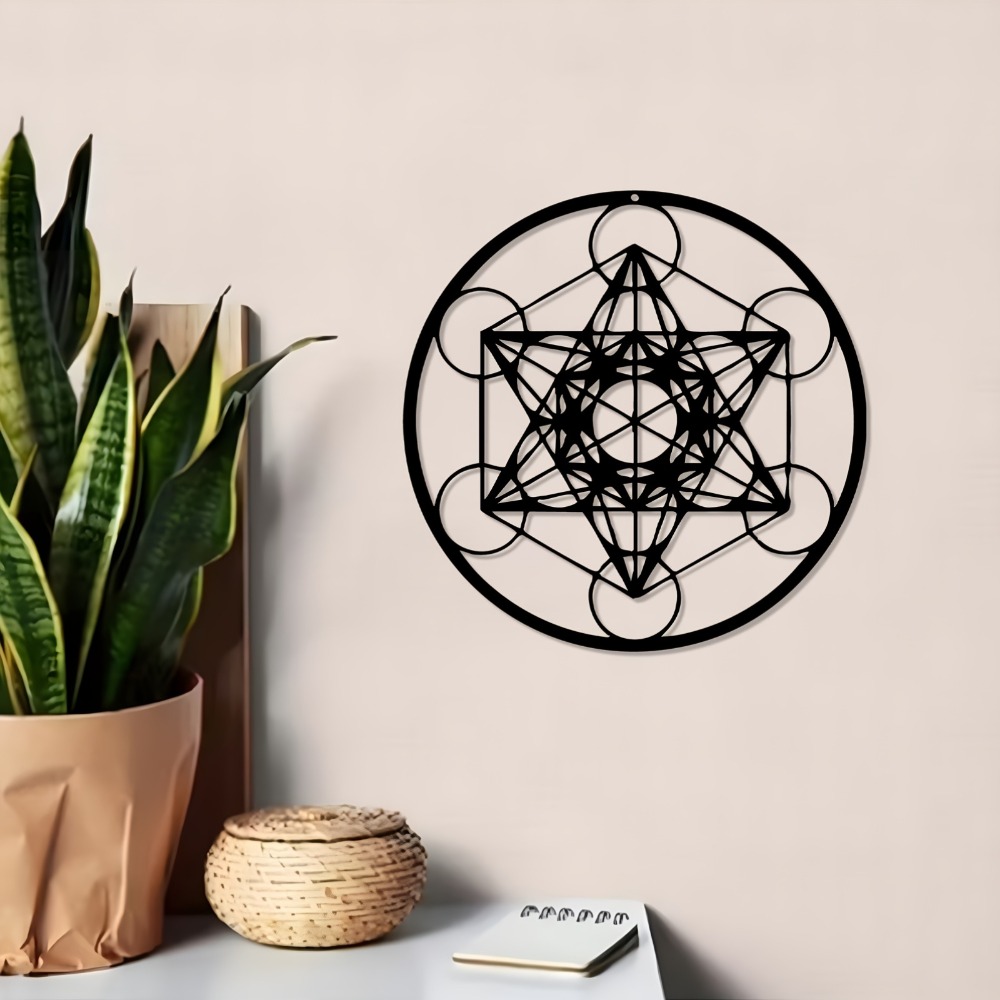 CIFBUY Iron Wall Art Star of D - Home Decor recension och pris