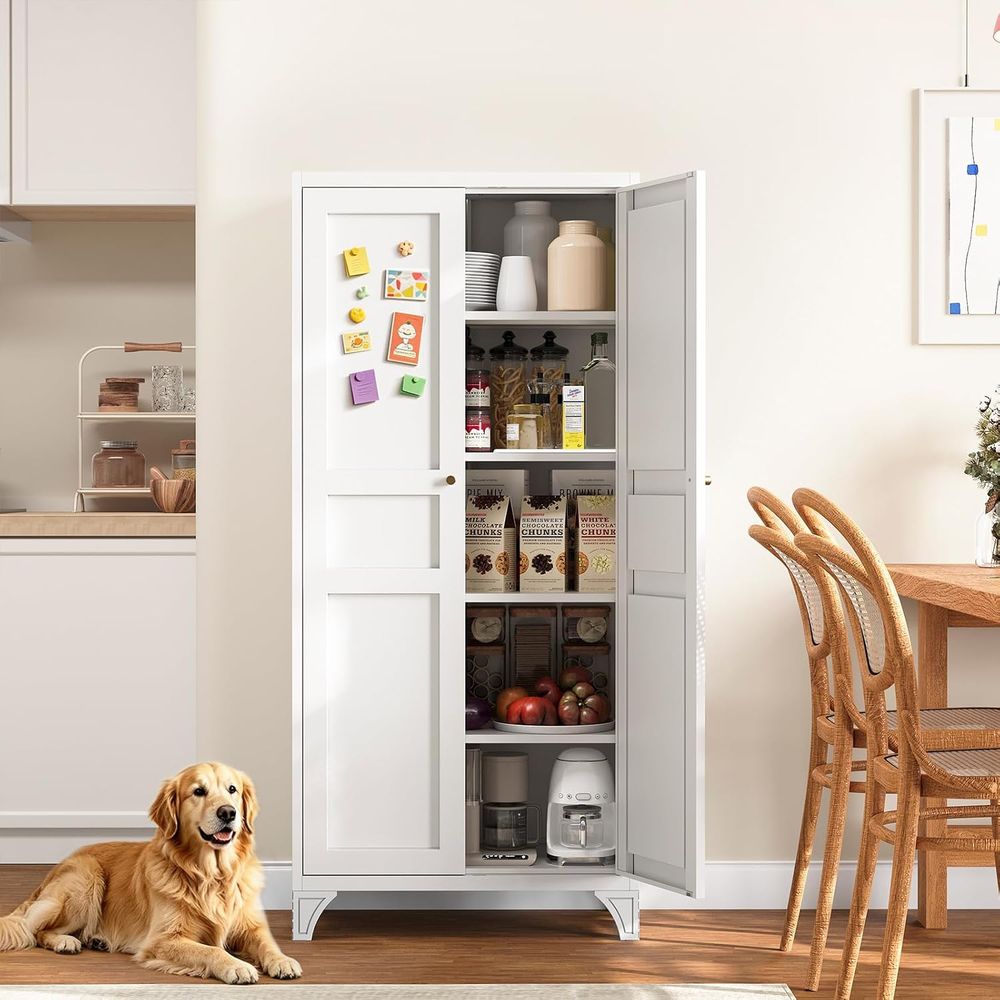 Metal Storage Cabinet with 2 D - Kitchen recension och pris