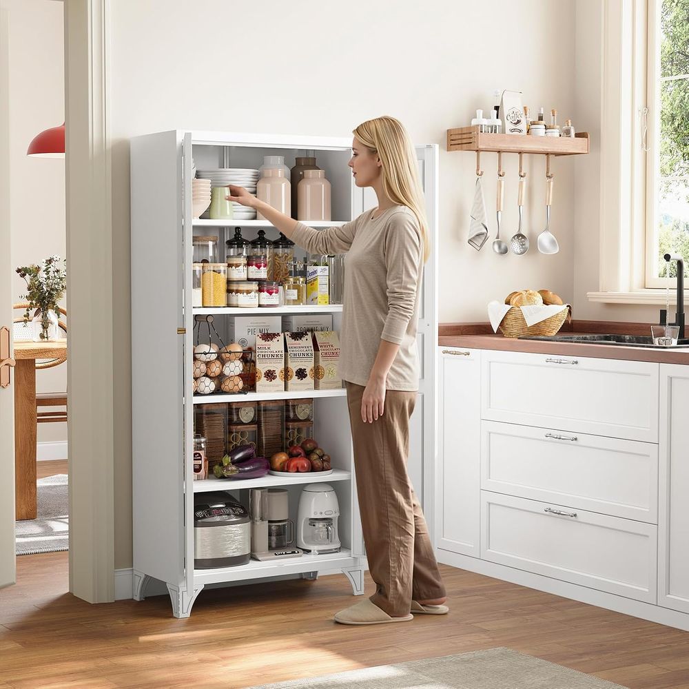 Metal Storage Cabinet with 2 D - Kitchen recension och pris