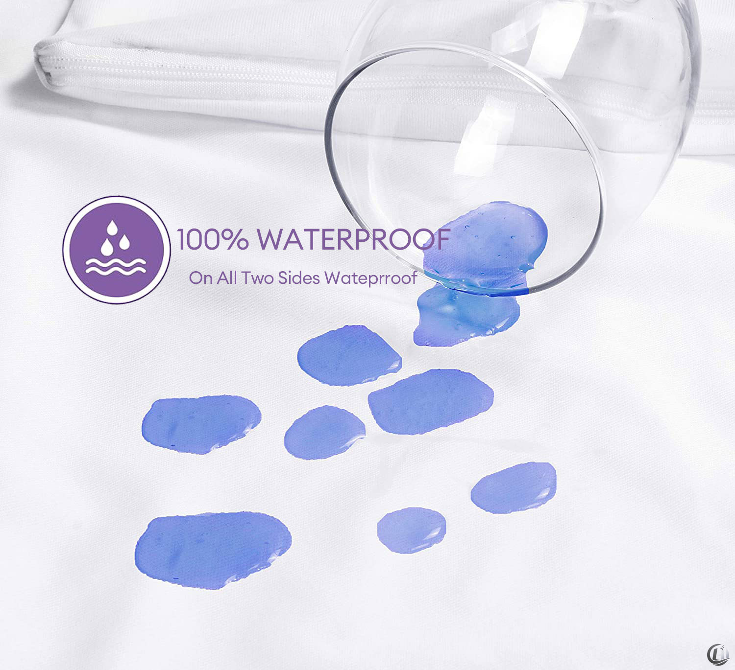 1pc Crib Mattress Protector Sm - Waterproof Mattress Protector Breathable recension och pris