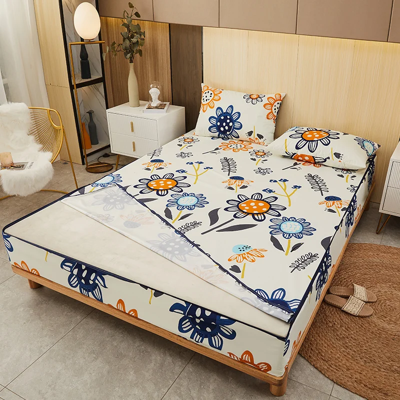 Six-Sided With Zipper Mattress - Waterproof Mattress Protector Breathable recension och pris