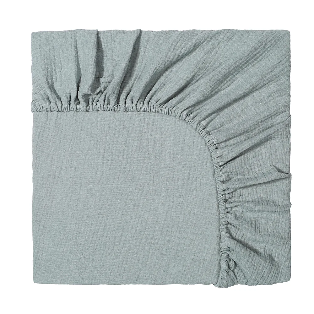 Personalized Name Embroidered  - Muslin Cotton Bedspread recension och pris