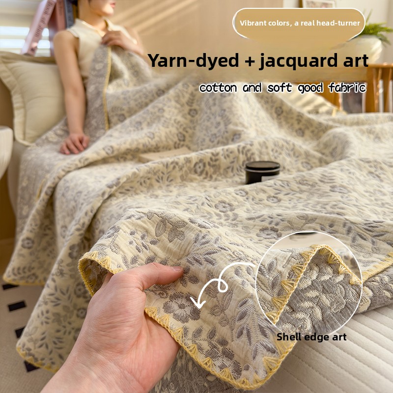 100% Cotton Muslin Blanket Bre - Muslin Cotton Bedspread recension och pris