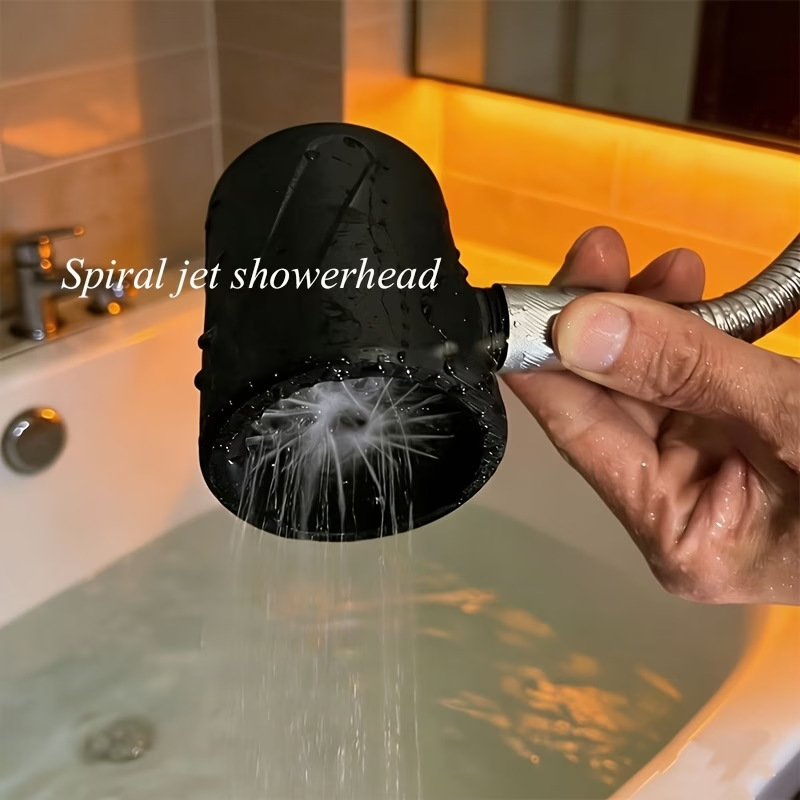 Designed Circular Spray Shower - High Pressure Shower Head Handheld recension och pris