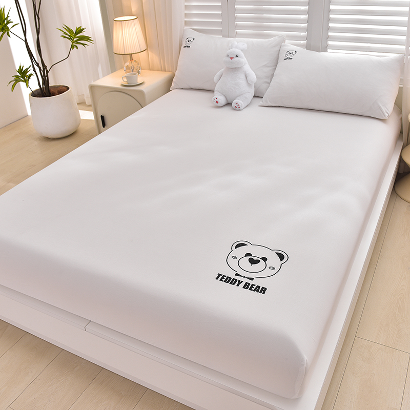 100% Cotton Fitted Sheet 28cm  - Fitted Bed Sheets Deep Pocket recension och pris