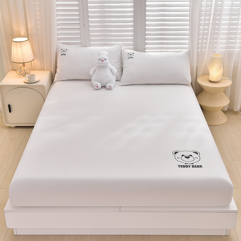 100% Cotton Fitted Sheet 28cm  - Fitted Bed Sheets Deep Pocket recension och pris
