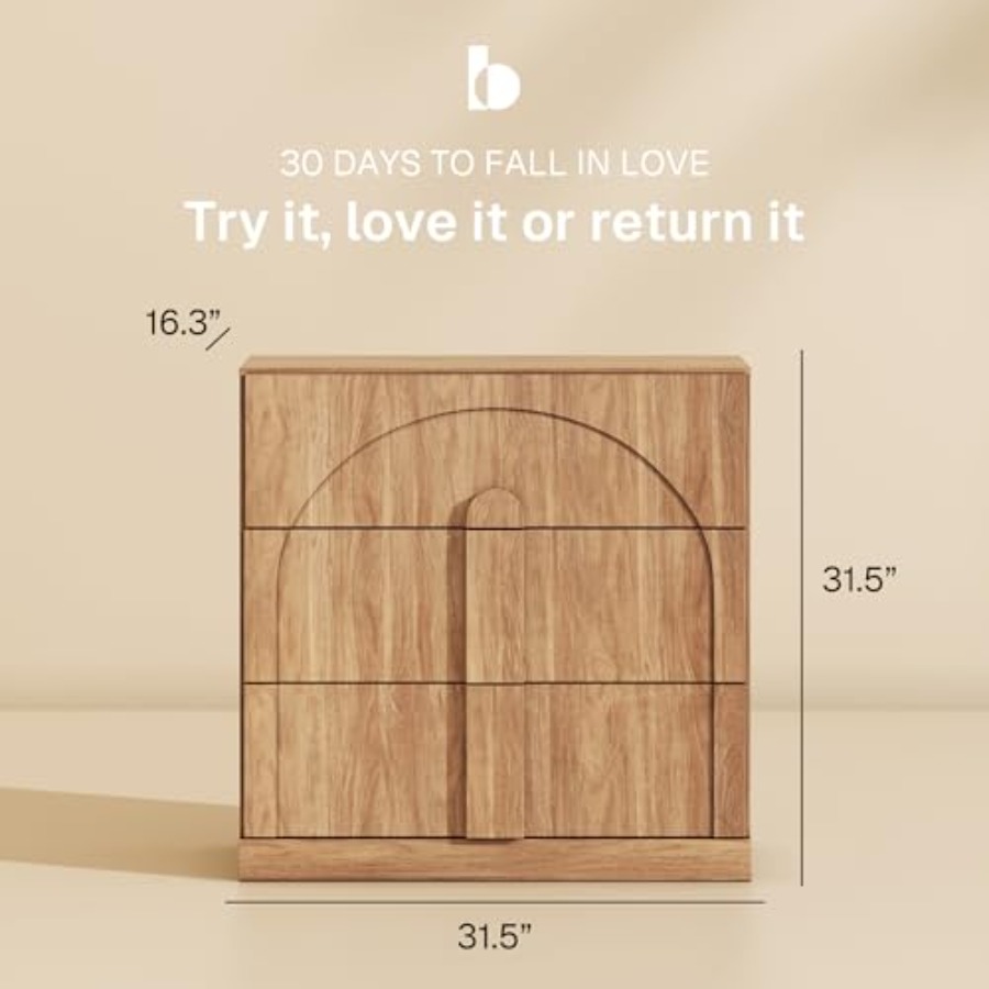 Sideboard Cabinet with 3 Drawe - Kitchen recension och pris