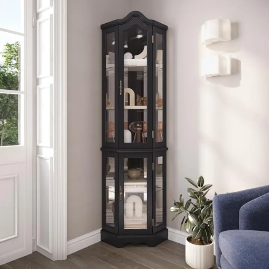 Lighted 3-side glass display c - Kitchen recension och pris