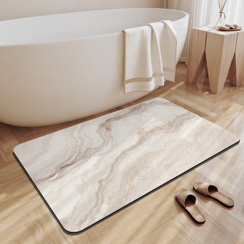 Diatomaceous Earth Bath Mat Ba - Quick Dry Diatomite Bath Mat recension och pris