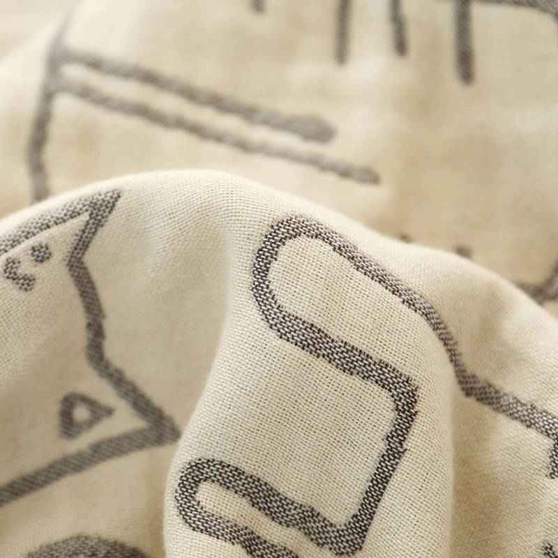 WASART Pure cotton twel muslin - Muslin Cotton Bedspread recension och pris