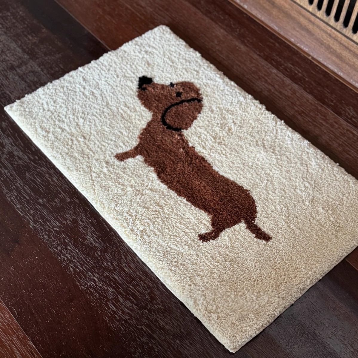 VIKAMA Dachshund Print Bath Ma - Quick Dry Diatomite Bath Mat recension och pris