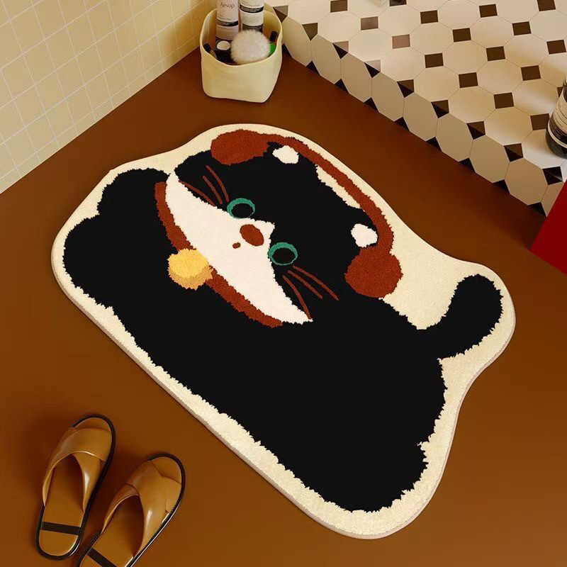 VIKAMA Dachshund Print Bath Ma - Quick Dry Diatomite Bath Mat recension och pris
