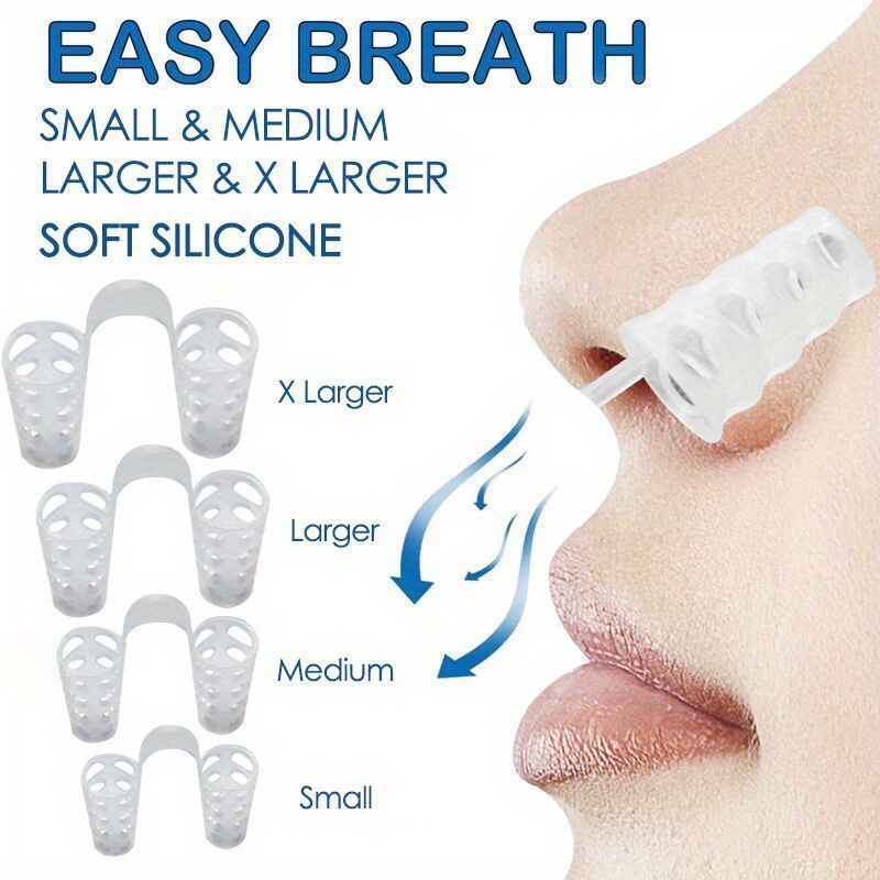 8Pcs/Set Anti Snoring Nasal Di - Anti Snore Contour Pillow recension och pris