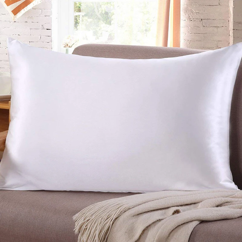 New Silk Satin Pillow Case for - Satin Silk Pillowcase Hair Skin recension och pris