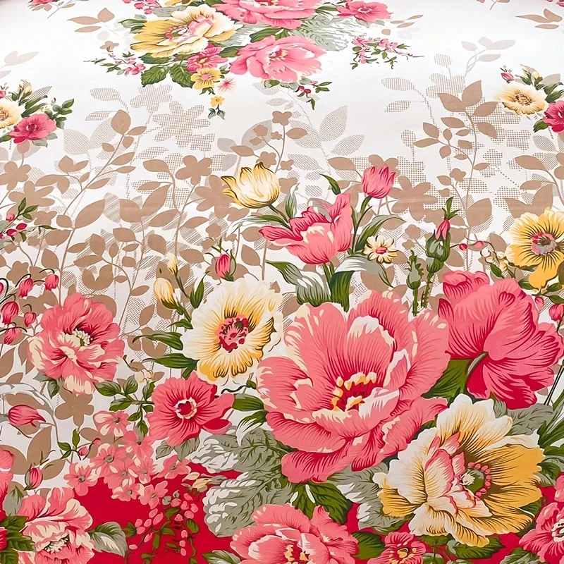 Floral Duvet Cover Set with Zi - Duvet Cover Sets With Zipper recension och pris
