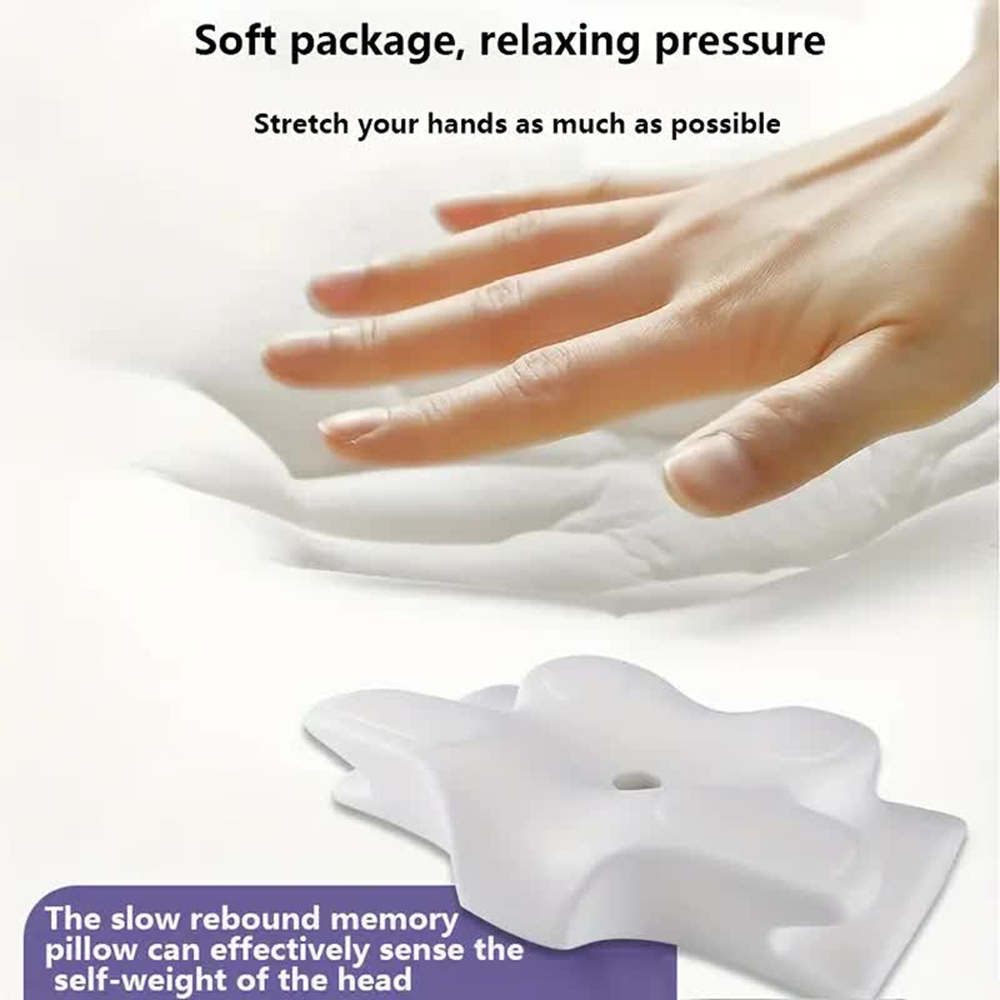 Memory Foam Pillows Butterfly  - Anti Snore Contour Pillow recension och pris